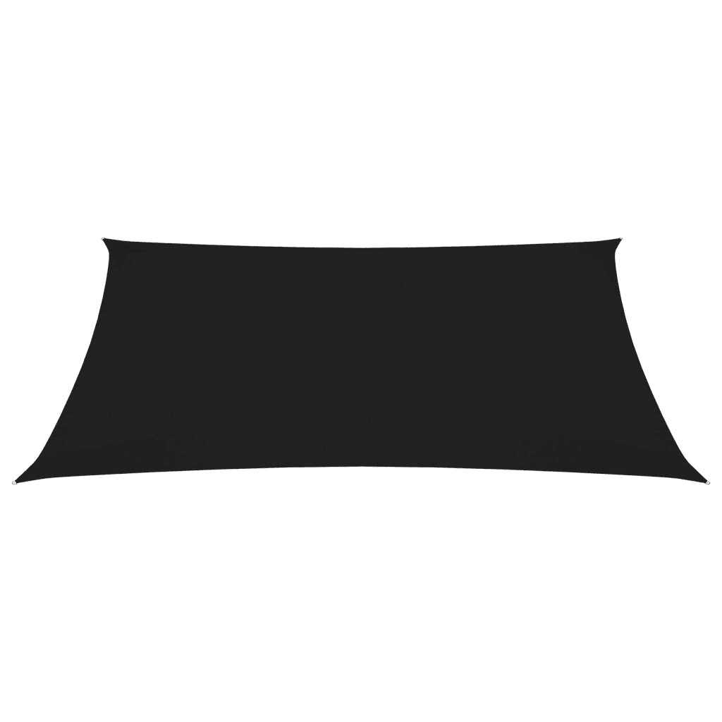 Vela Ombreggiante-Parasole a vela in Tela Oxford a Trapezio 2/4x3 m Nero
