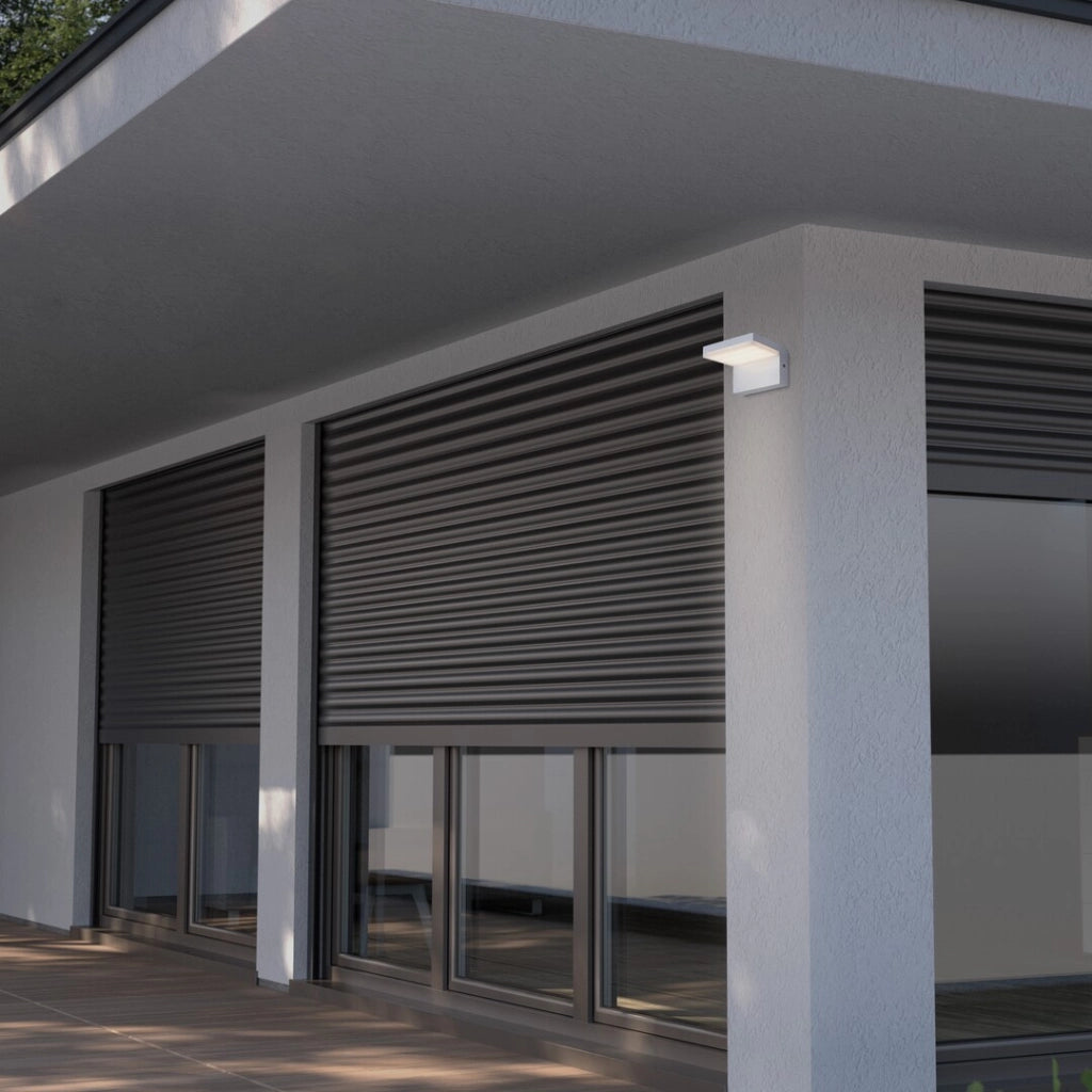 Applique esterna moderna bianca LED 10W 4000K IP54