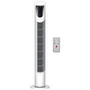 Ventilatore a Torre 40W con Telecomando ¨C Zephmum ¨C 18x78.5 cm Bianco
