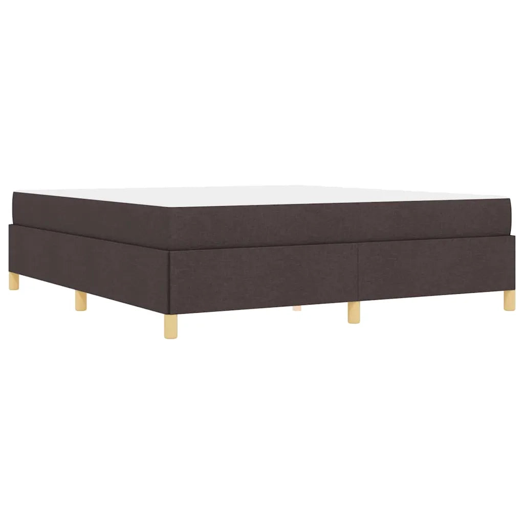 Struttura del letto Marrone Scuro 180 x 200 cm Tessuto 3398958