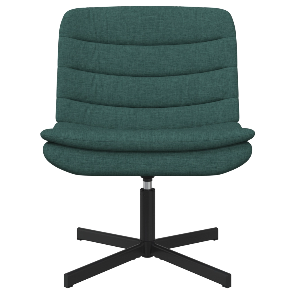 Sedia girevole Verde scuro Tessuto Standard Girevole