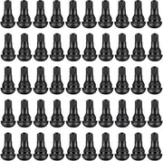 Ventiello gommoso per auto, 50 pezzi - Ventielli in gomma - Ventiello per auto - Ventiello a inserimento rapido - Adatto per auto/motocicletta/quad - Di alta qualità e a tenuta d'aria - Ventiello