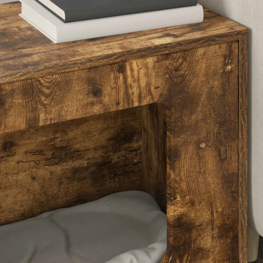 Casa per Gatti Rovere fumé 51 x 30 x 42,5 cm Legno multistrato