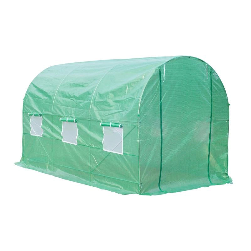 SERRA CON TETTO ARROTONDATO IN PE 3.5 X 2 X 2 M