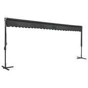 Tenda Parasole con Piedistallo 600x300 cm Antracite 145888