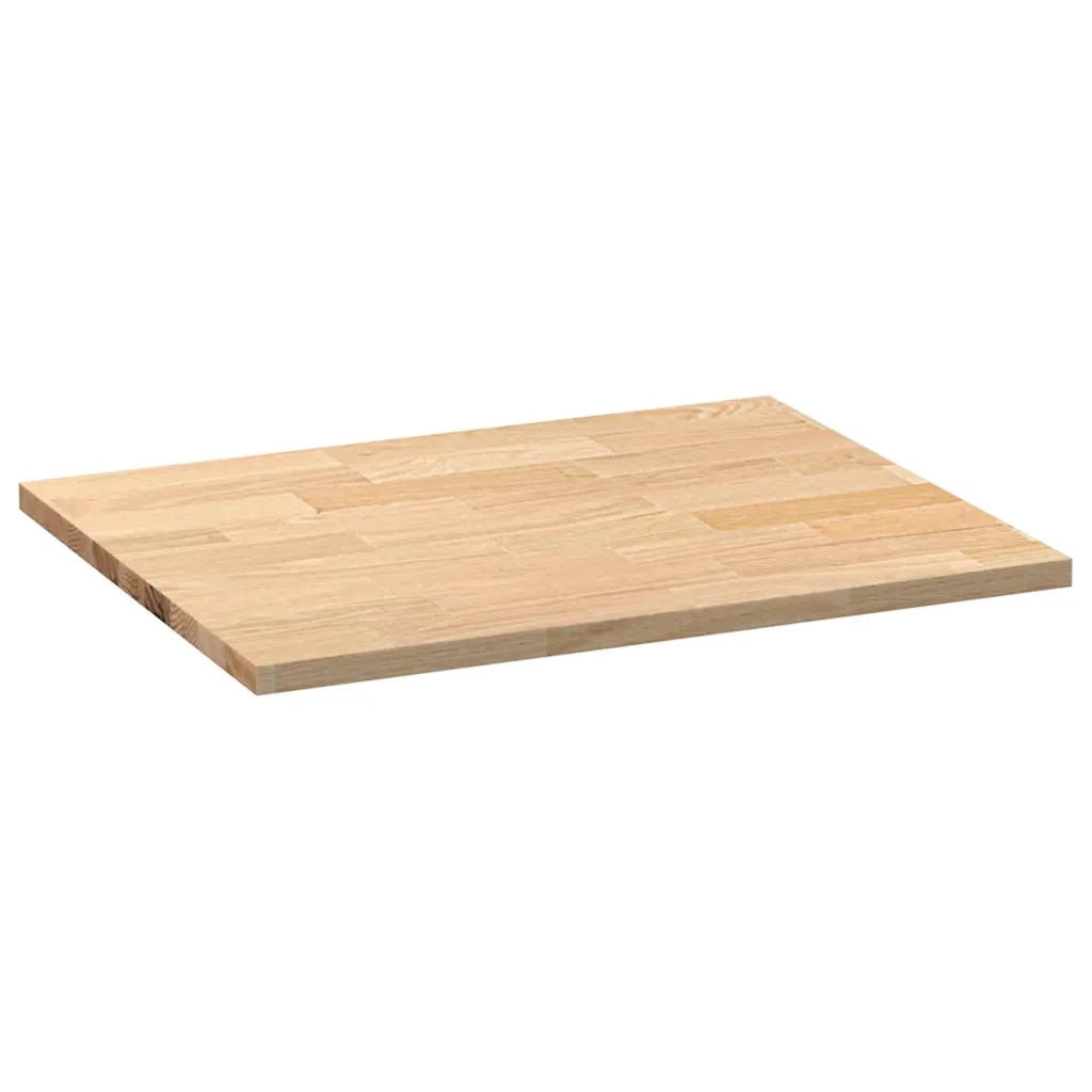Piano di Lavoro Cucina 80x63,5x2,7 cm Legno Massello Rovere 4008997
