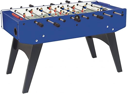 F-20 blu con aste uscenti, gambe pieghevoli
