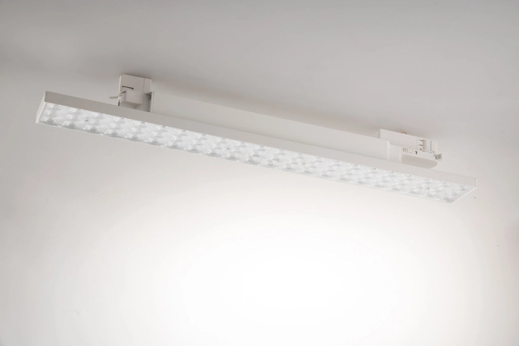 LAMPADA LED LINEARE PER BINARIO MAXWELL BIANCO 25W 3300LM 4000K 57,7X6,47X7,29CM