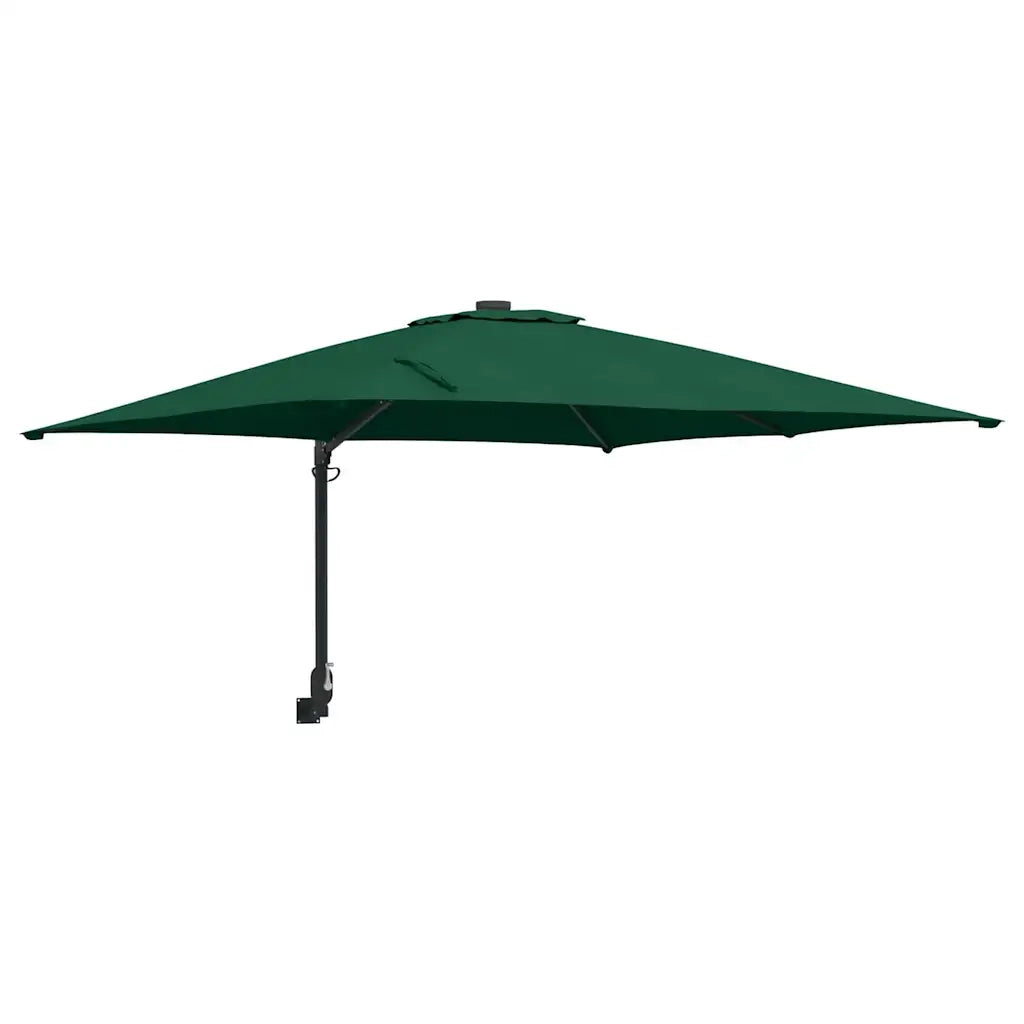 Ombrello da giardino-Ombrellone da spiaggia Verde 248,5 x 247,5 x 160 cm 151701