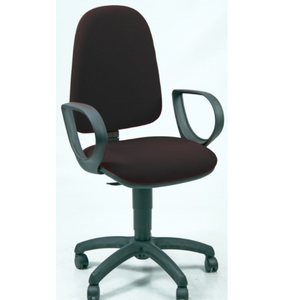 Sedia oper jupiter nera+bracc fissi - JUSB/EN