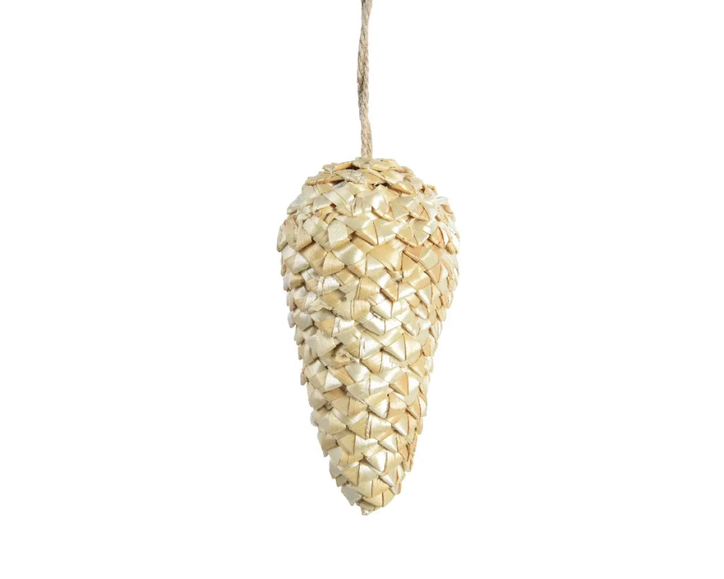 Pendaglio Di Natale Pigna  Ornamentale Colore Naturale L 6Cm X P 6Cm X H 11Cm