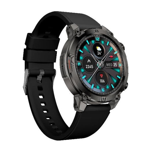 Nilox nxswtrailround smartwatch e orologio sportivo 3,53 cm (1.39") digitale 360 x 360 pixel touch screen nero
