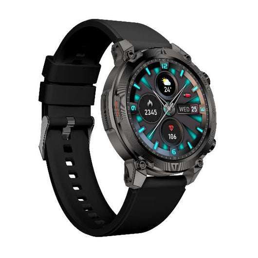 Nilox nxswtrailround smartwatch e orologio sportivo 3,53 cm (1.39") digitale 360 x 360 pixel touch screen nero
