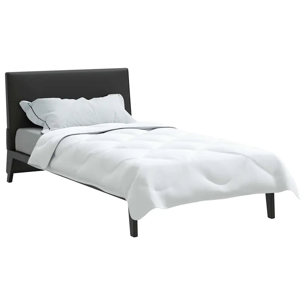 vidaXL Trapunte & Duvet Bianco 155 x 200 cm Microfibra