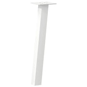 Gambe per tavolino da caff¨¨ 4 pz-Set di 4 Gamba per Tavolo Bianche 30 cm Acciaio 791406