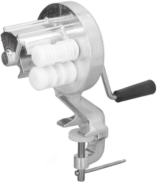 Fabbricatore di Cavatelli Manuale - Nozzle in Acciaio Inossidabile - Disegno Compatto e Facile da Usare - Ideale per la Cucina Casalinga - Argento