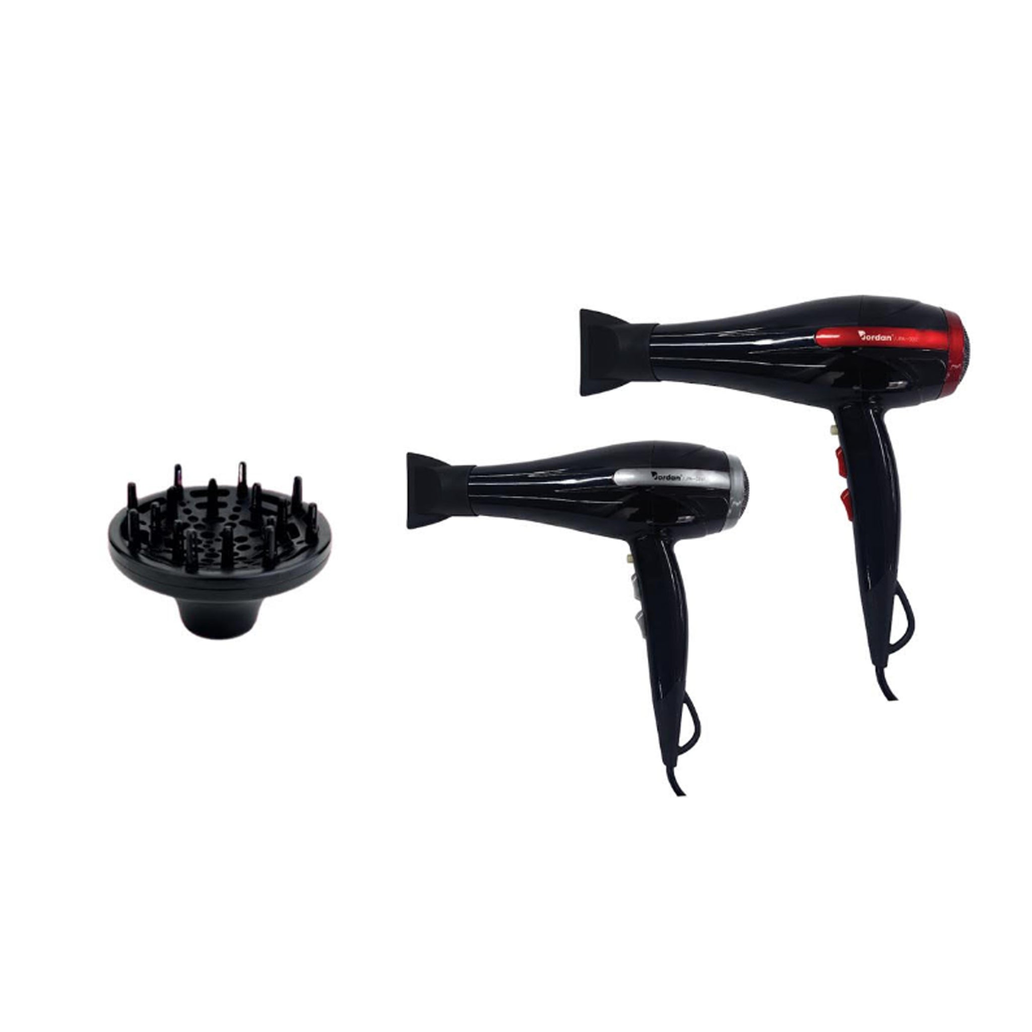 Asciugacapelli Professionale 2 Velocità  E 3 Impostazioni Di Riscaldamento 2200W