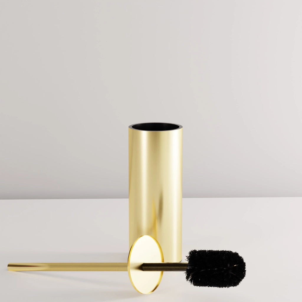 Spazzola Per Wc Mettalico B106 Brush Gold