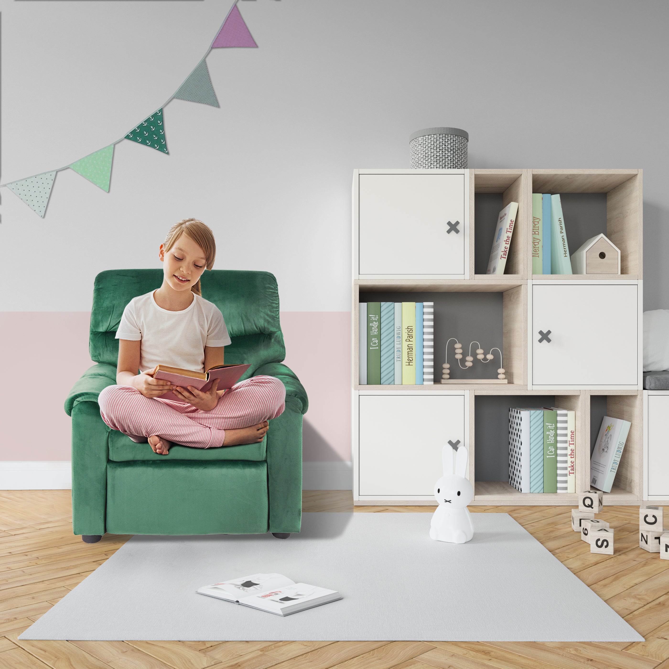 Poltrona Relax Teddie Verde