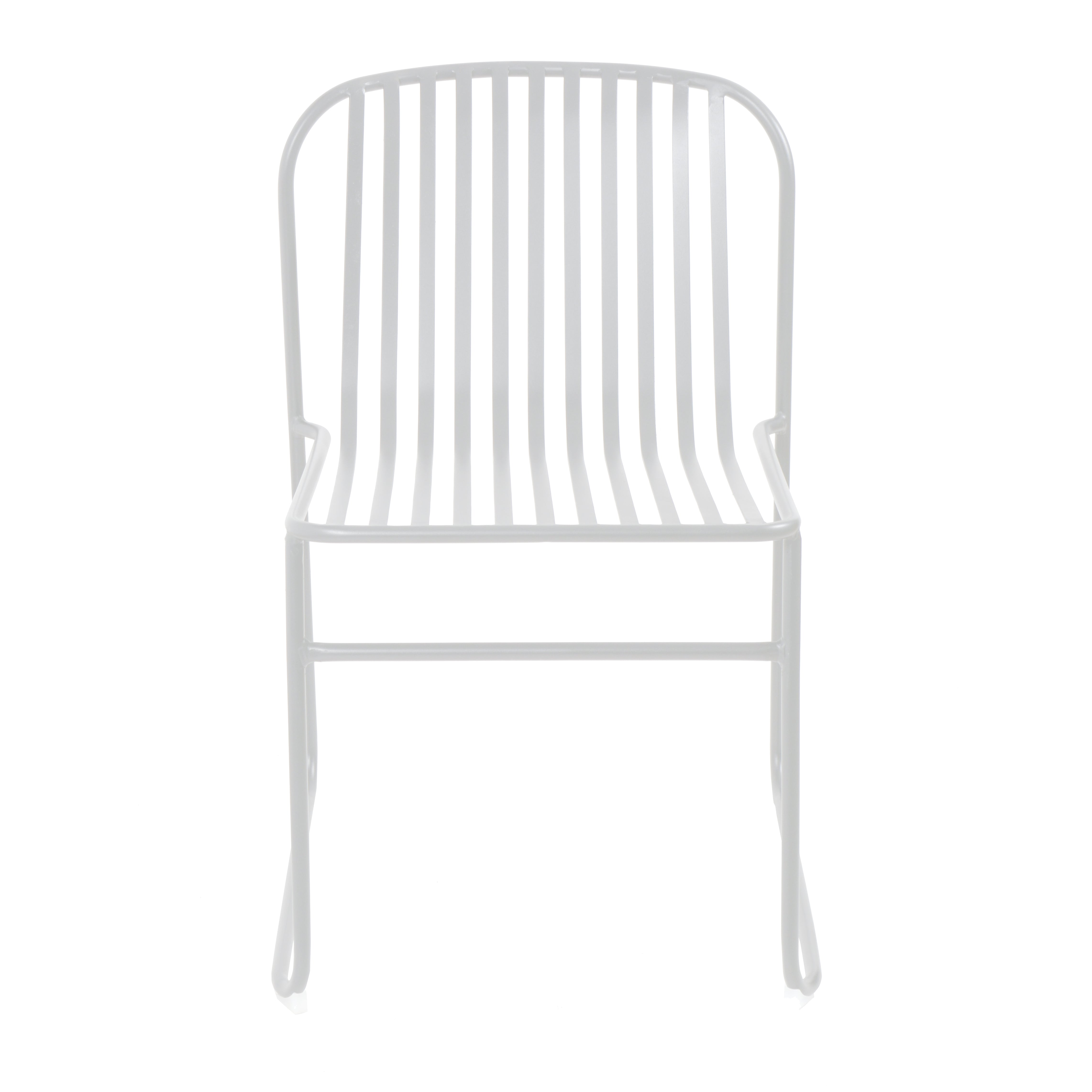 Set Da 4,Poltrona Polly Bianca