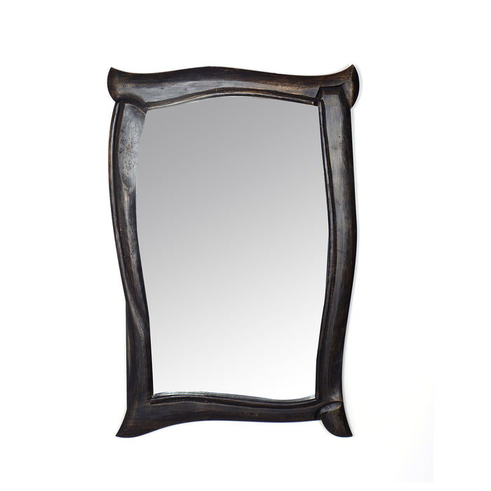 Set Da 2,Specchio Radius Small Oro   Nero 90 