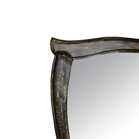 Specchio Radius Oro    Nero 120