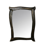 Specchio Radius Oro    Nero 120
