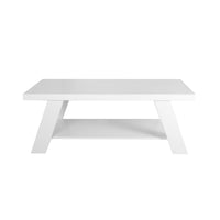 Tavolino Target Bianco Opaco