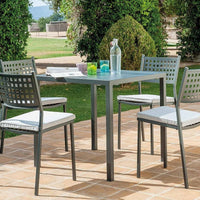 Tavolo Tetris 60X60 H110 Grigio Antico