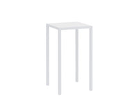 Tavolo Tetris 60X60 H110 Bianco Raggrinzato