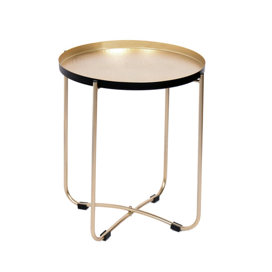 Tavolino Belly In Metallo/Oro