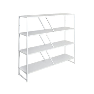 Libreria Ashley Plus 4 Ripiani Bianca