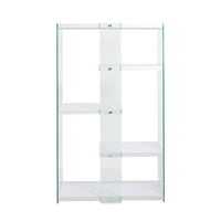 Libreria Bernie Bianca / Vetro Laterale