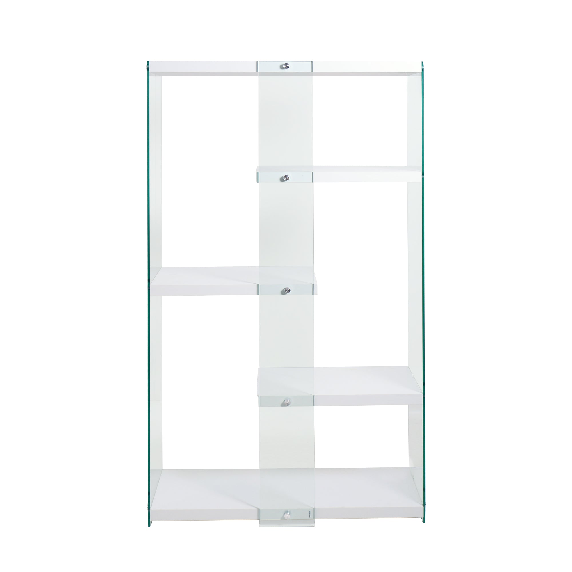 Libreria Bernie Bianca / Vetro Laterale