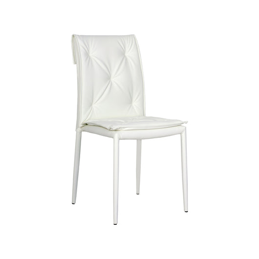 Set Da 4,Sedia Limo Similpelle Bianca