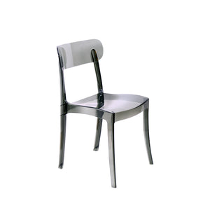 Set Da 4,Sedia Fly Metacrilato Fumo 