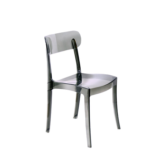 Set Da 4,Sedia Fly Metacrilato Fumo 