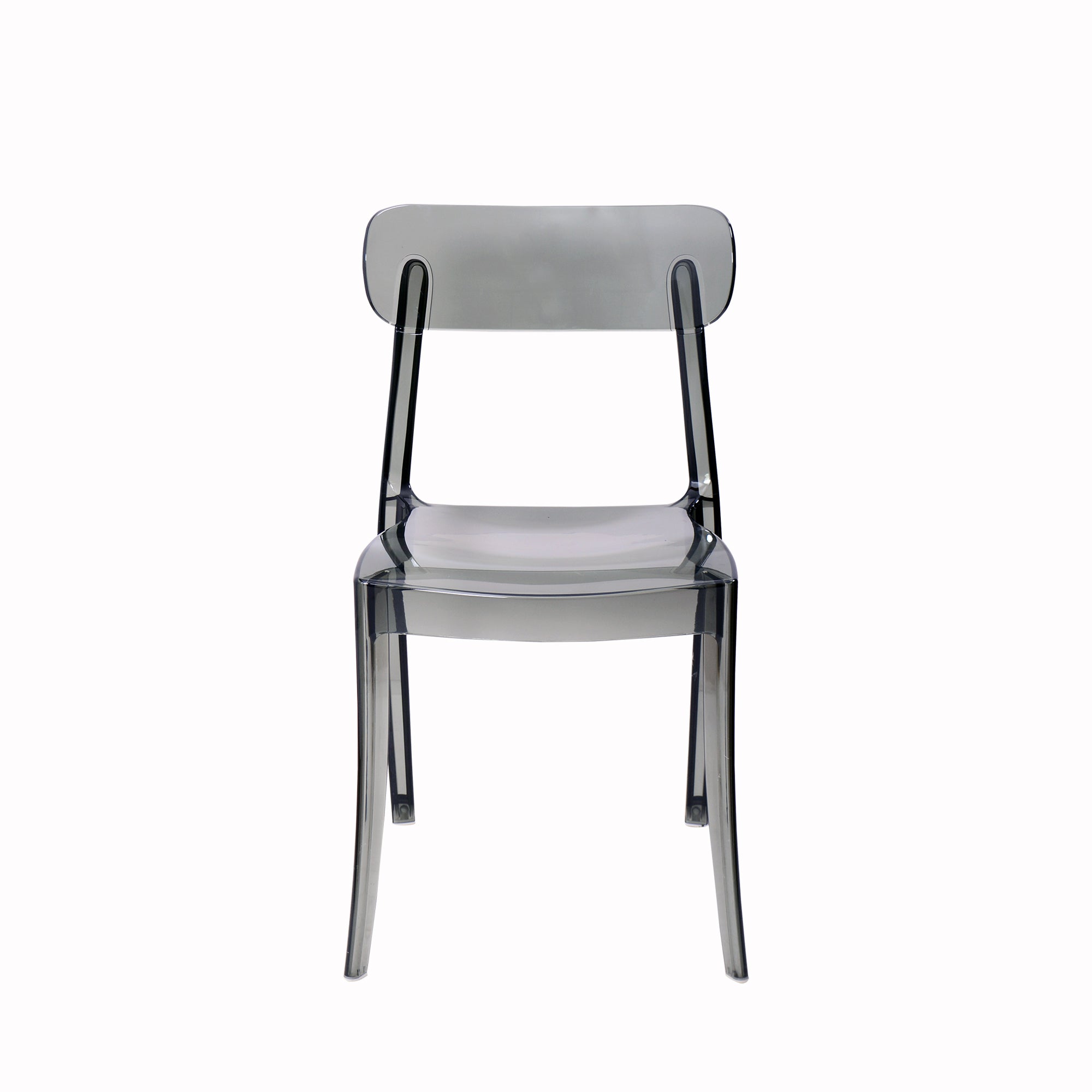 Set Da 4,Sedia Fly Metacrilato Fumo 