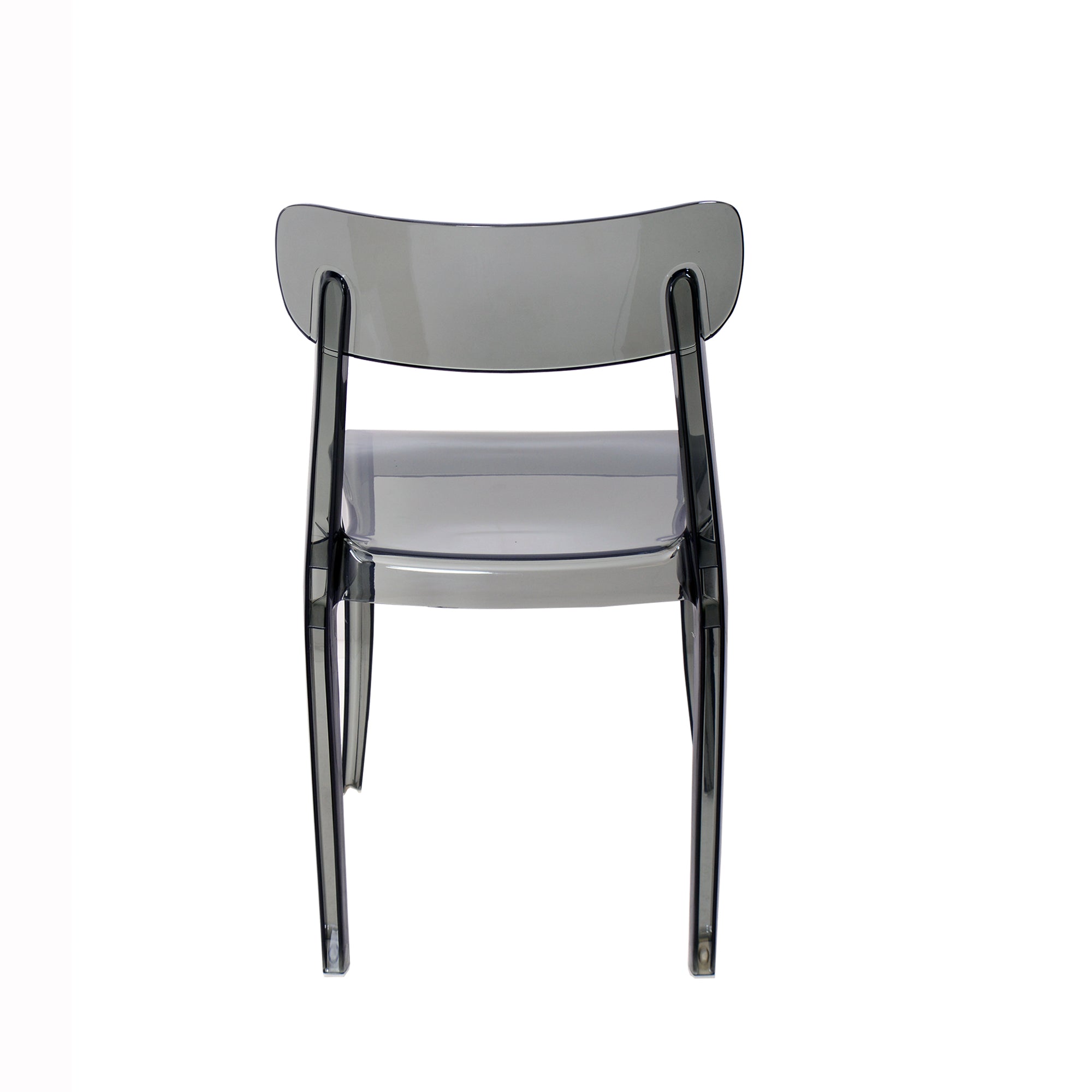 Set Da 4,Sedia Fly Metacrilato Fumo 