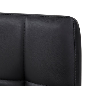 Set Da 4, Sedia New Sohl Nera  Similpelle 