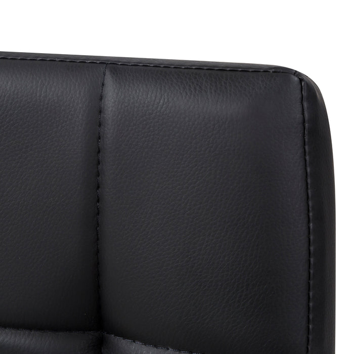 Set Da 4, Sedia New Sohl Nera  Similpelle 