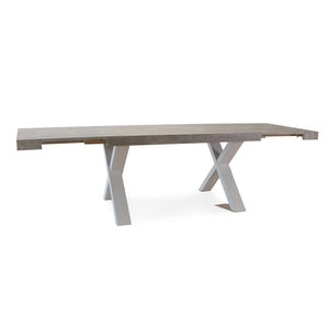 Tavolo Xilon Cemento 180/260*90*76 Gambe Antracite