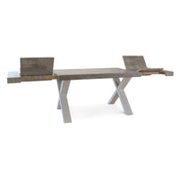 Tavolo Xilon Cemento 180/260*90*76 Gambe Antracite