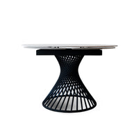 Tavolo Arizona Effetto Marmo Luxury Lucido