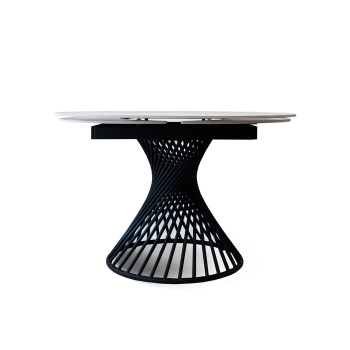 Tavolo Arizona Effetto Marmo Luxury Lucido