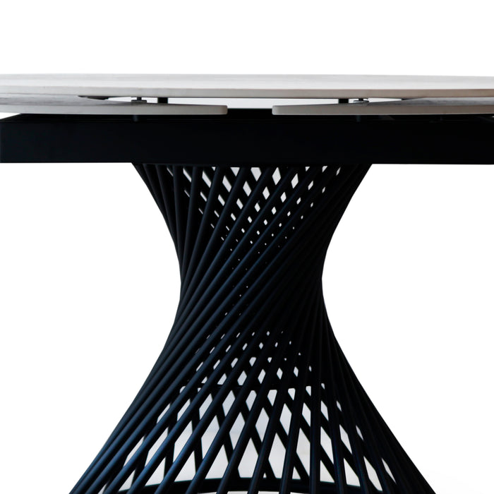 Tavolo Arizona Effetto Marmo Luxury Lucido