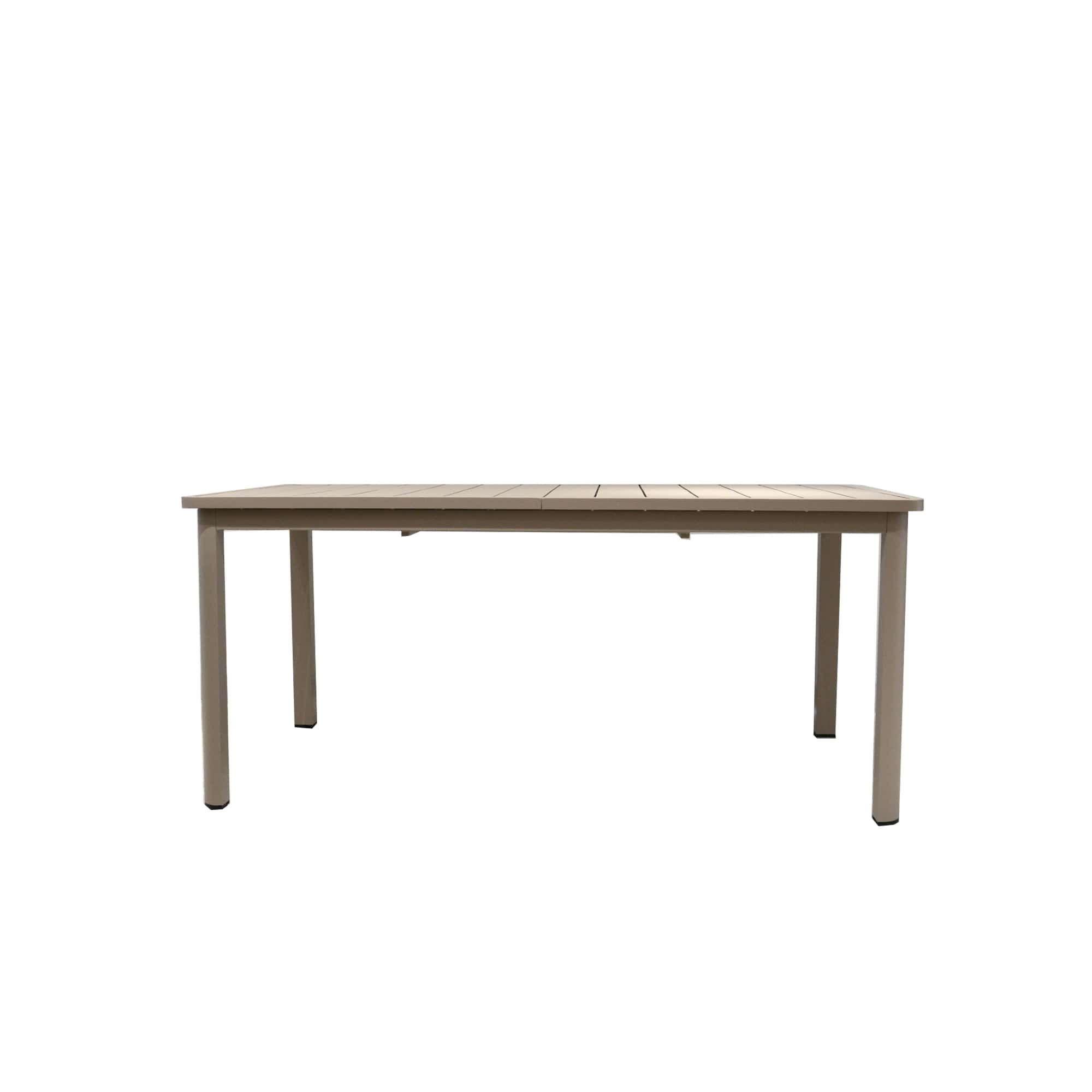 Tavolo Yard Alluminio Tortora