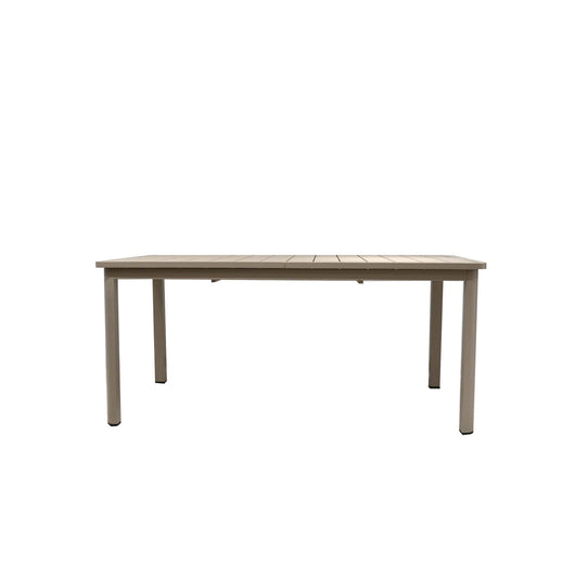 Tavolo Yard Alluminio Tortora