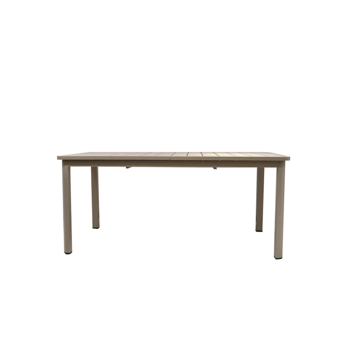 Tavolo Yard Alluminio Tortora