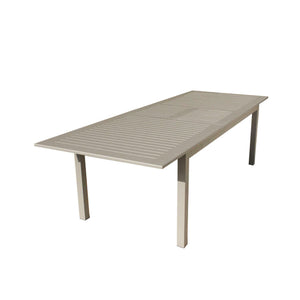 Tavolo Yard Alluminio Tortora